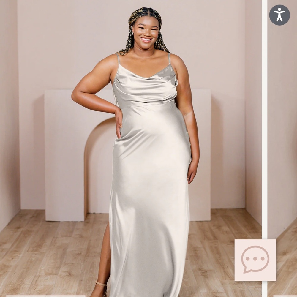 Brand new Revelry dress. Color: soft champagne. Size: 2. Original price: $189